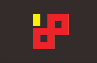 B and P logo, unlimited symbol app branding design graphic design illustration logo typography ui ux vector