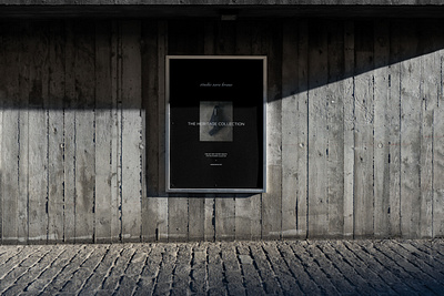 Studio Sara Kraus | Promotional Materials branding dark graphic design layout minimalist poster promotional