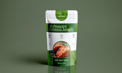 Pouch Design label packaging