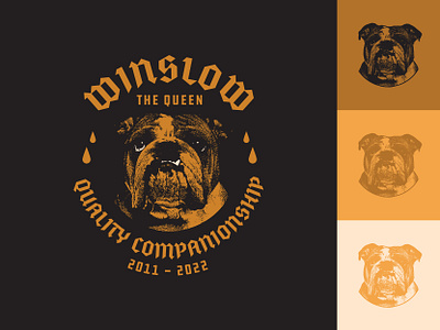 Winslow The Queen - T-Shirt Graphic branding graphic design illustration logo