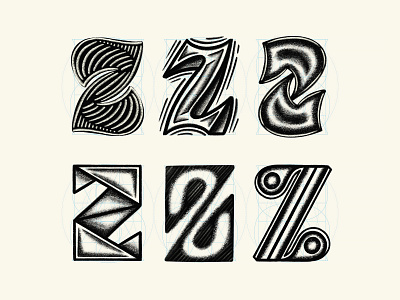 ✴ Six letters — Z ✴ art drawing illustration letter lettering
