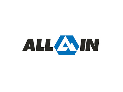 Allain/All In Logo branding graphic design logo