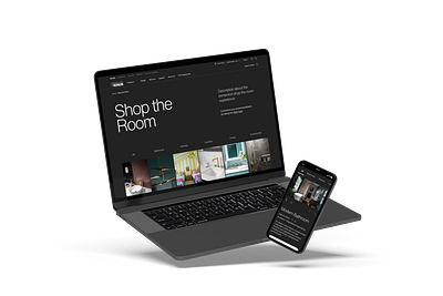 Homeware retail website design e commerce interaction design responsive web retail ui ux