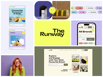 The Runway branding ai illustration generator free best web design figma interaction motion motion design reel showreel showreel design showreel video ui user interface ux web design website website interaction