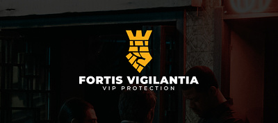Fortis Vigilantia branding bodyguard castle fortis leontios protection sakellis security vigilantia vip