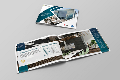 Office Brochure branding brochure design flyer graphic design indesign mock up photoshop typography ui