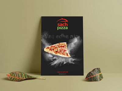Pizza Poster branding design graphic design post poster social media
