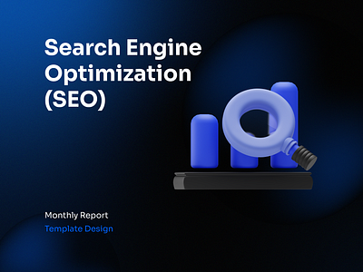 Search Engine Optimization (SEO) Monthly Report Design design montly report design seo seo monthly report seo service