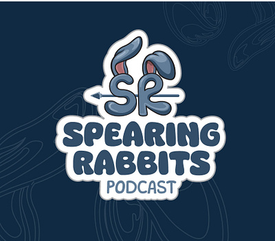 Spearing rabbits logo branding designer graphic design illustration logo logo design vector