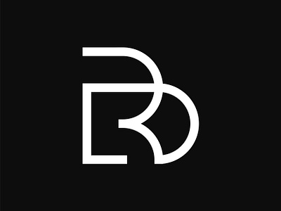 RD monogram brand branding design icon identity letter lettermark logo logo design mark minimal minimalist monogram rd rd logo rd monogram simple symbol