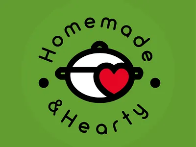 Homemade & Hearty branding design emblem graphic design logo logomark