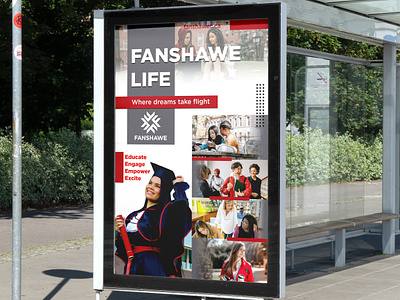 Fanshawe College Poster branding design fanshawe college graphic design illustration illustrator photoshop poster design print product design vector