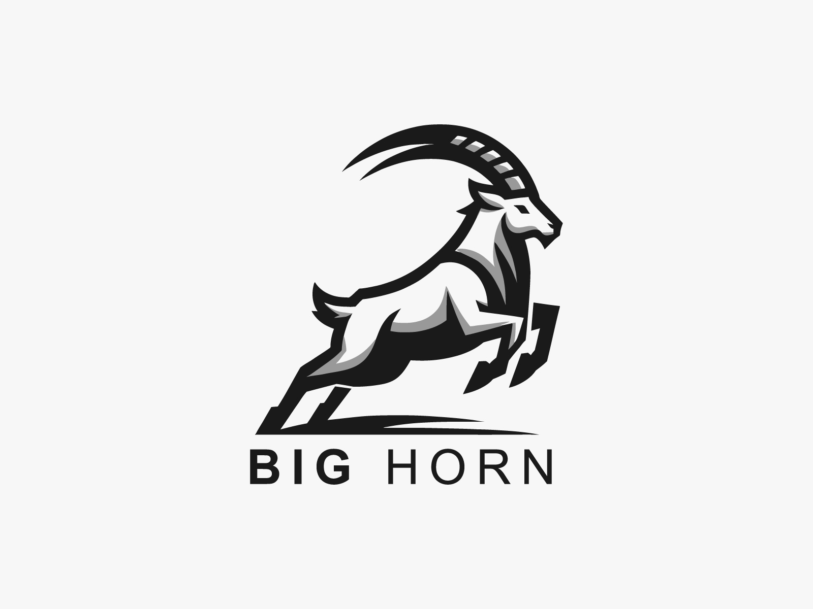 Big Horn Logo by Ben Naveed 🇺🇸 on Dribbble