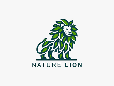 Lion Logo ai logo lion lion leaves lion logo lions lions logo logo trends nature lion no ai logo tiger logo top logo vector logo