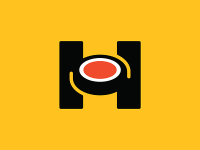 Letter H Sushi Logo 🔖(For Sale) asian bold brand identity branding catering company creative design food graphic design h illustration japanaese logo modern restaurant simple sushi unique vector