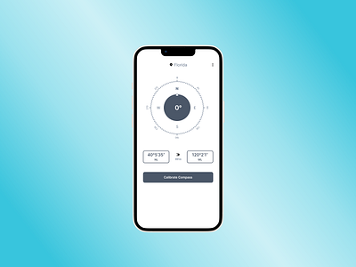 Compass Mock compass daily ui graphic design mobile mobile ui user interface