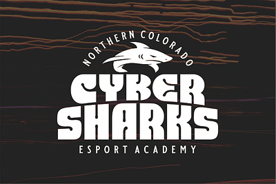Cyber Sharks | Futuristic Logo Font badgelogo bitcoin branding esport font futuristic logo logotype sport typeface