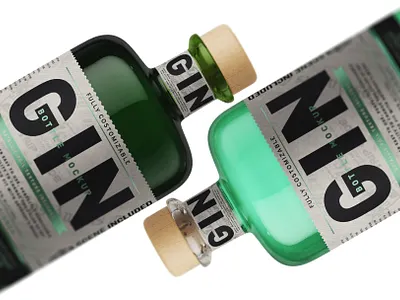 Gin Bottle Mockup 3d alcohol beer beverage bottle branding design drink free gin gin bottle mockup glass label mockup packaging packaging design spirits tequila whiskey wine
