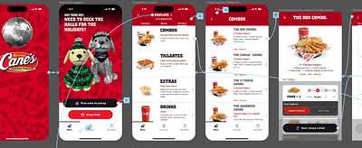 Raising Cane's iOS App redesign app figma graphic design ios prototyping raising canes ui