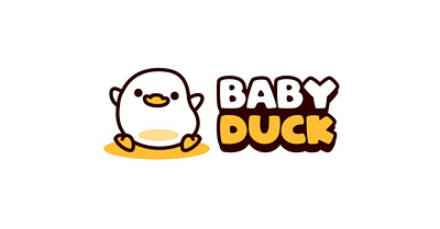 baby duck mascot logo animal mascot cartoon design duck duck logo illlustration illustration illustrator logo mascot vector