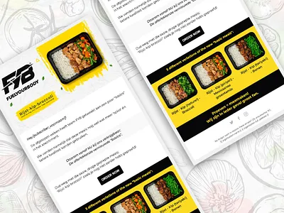 French Restaurant Monthly Newsletter on Klaviyo for FUELYOURBODY design editable email template email email design email newsletter email template html email html email template html newsletter klaviyo newsletter