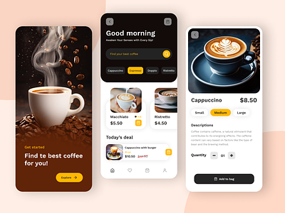 Coffee finding app UI design app design app ui app ui ux clean app clean app design coffee app coffee app design design app new app new app design ui app ui ux app ui ux app design ux ui app design