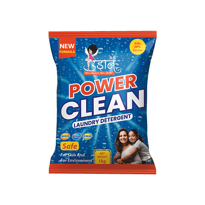 Washing detergent Pouch Design branding packaging pouch design pouch packaging product design washing washing detergent washing powder