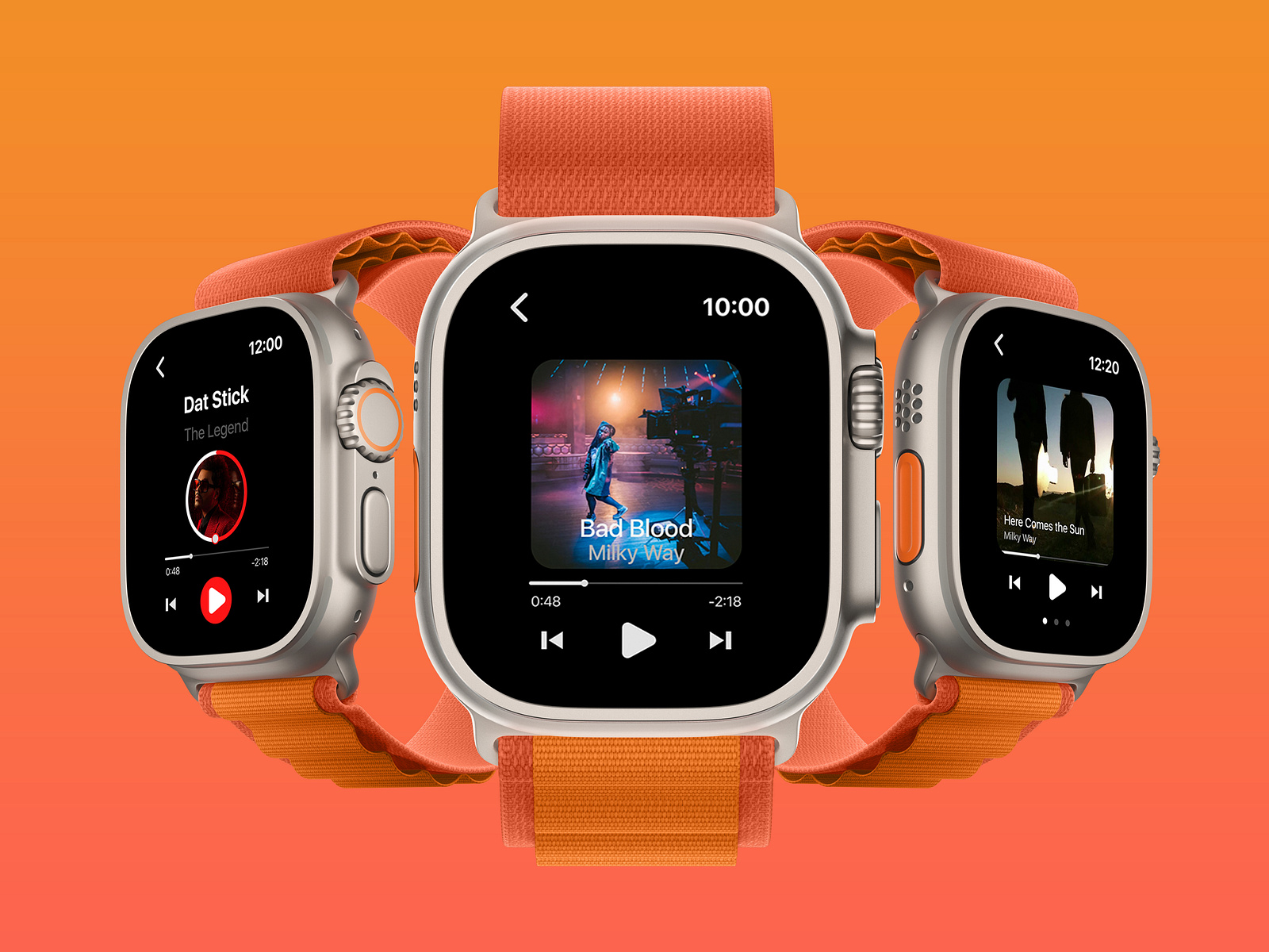 Apple Watch Music UI Design. by Mahbur Rahman on Dribbble