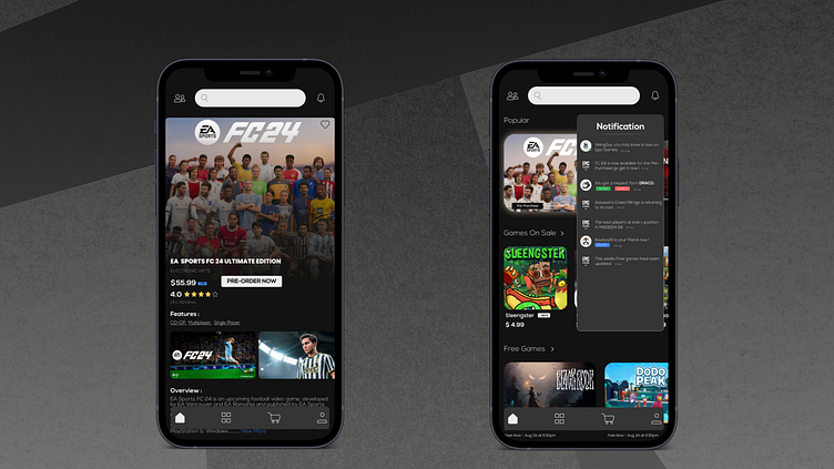 iFireMonkey on X: The Epic Games mobile app for Android has been updated  with a UI that more closely matches the UI Postparty received at launch.   / X