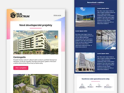 Real Spektrum Email Template Development design email email design email newsletter email template html email html email template html newsletter