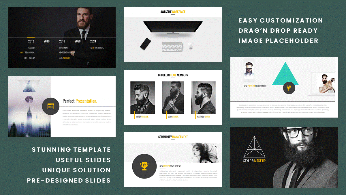 Example of Presentation Design   Pitch Deck   Ppt