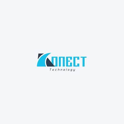 Minimalist Custom logo design, vector template technology