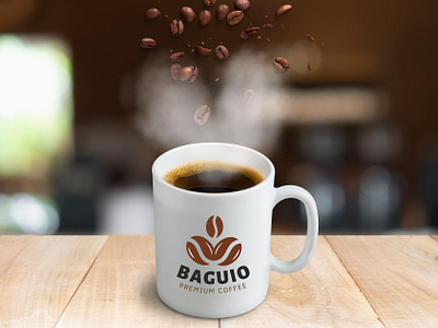 Baguio Premium Coffee design graphic design