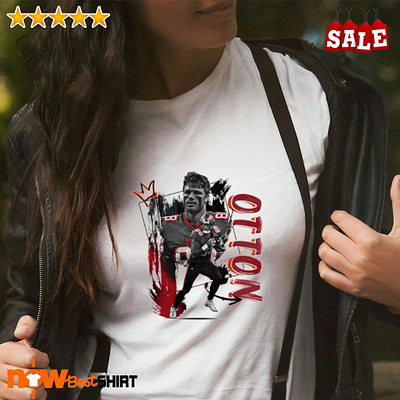 Official Cade Otton Buccaneers Football v-neck t-shirt christmas otton sports