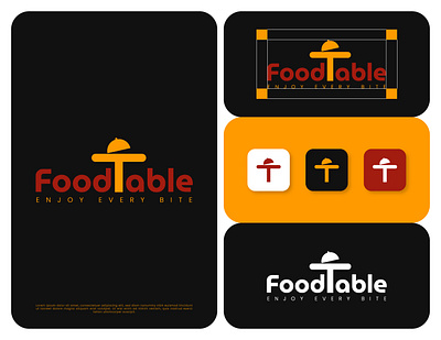 Concept: Food Table - Logo Design (unused) best logo branding creative logo food logo graphic design graphics logo logo design logo designer marketing modern logo restaurant logo wordmark logo