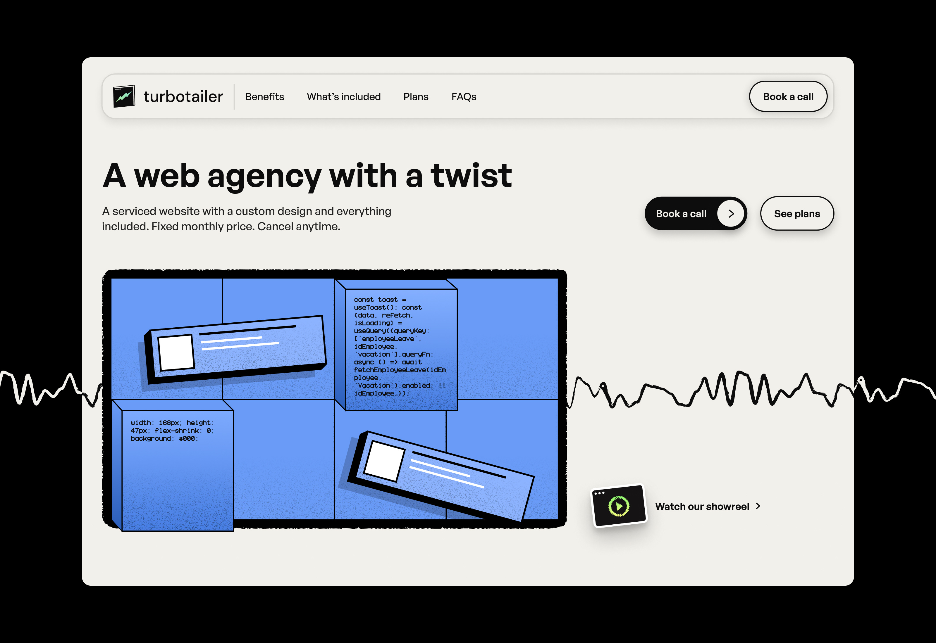 Turbotailer: website design branding design agency design agency website graphic design header hero section icons landing page design logo design mobile design typography ux ux ui agency ux ui design web agency website website design
