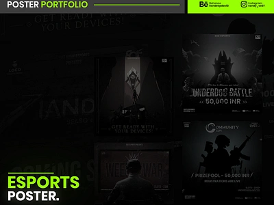 Poster Portfolio esport esports graphic design logo motion graphics poster pubg