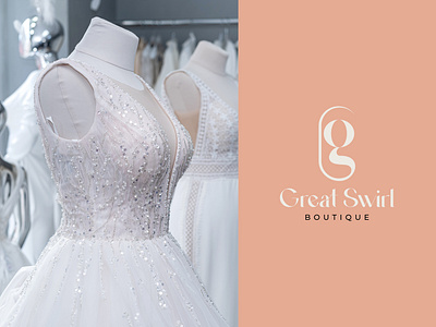 Great Swirl - Fashion Logo Design Concept boutique brand identity branding dresses fashion logo logo