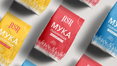 Packaging design for Flour ASR design graphic design package design packaging packaging design