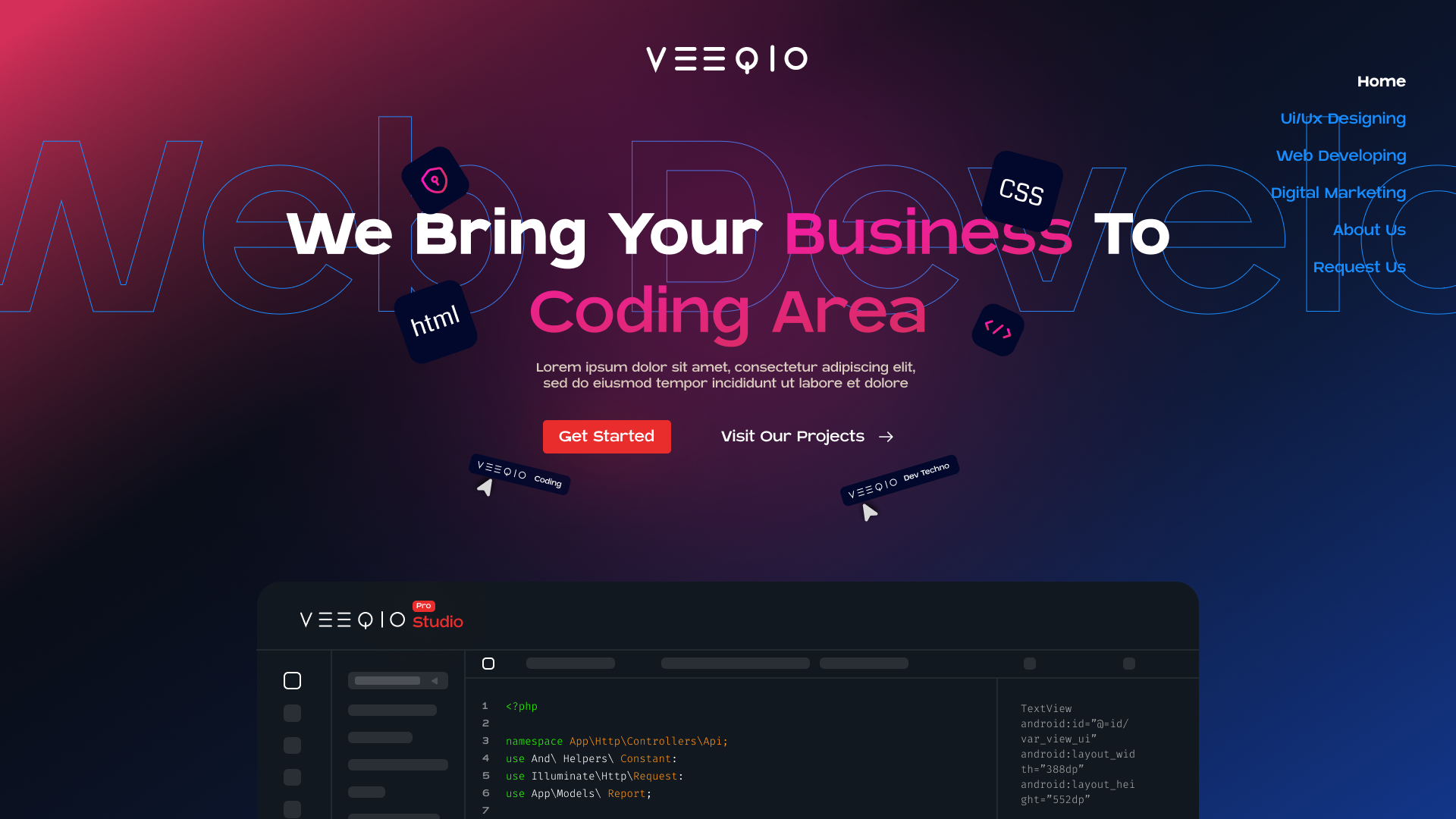 Digital Agency website agency digital agency landing landing page ui ui ux ux web agency web design webdesign website