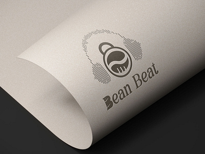 BeanBeat Logo | Logo Design | Logo Presentation | Brand identity app branding design graphic illustration iphone logo logo design mobile ui webpage