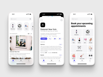 Appointment Marketplace App androidapp app design designconcept designgoals dribbble figma figmadesign inspiration iosapp mobile socialmedia ui