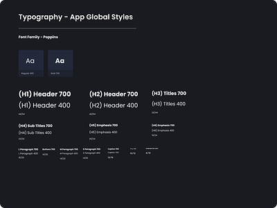 Cielo Design System: App Typography Guide Global blockchain branding design library design system ethereum logo marketing collateral typography ui uikit vector