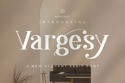 Vargesy - Elegant Serif Font font