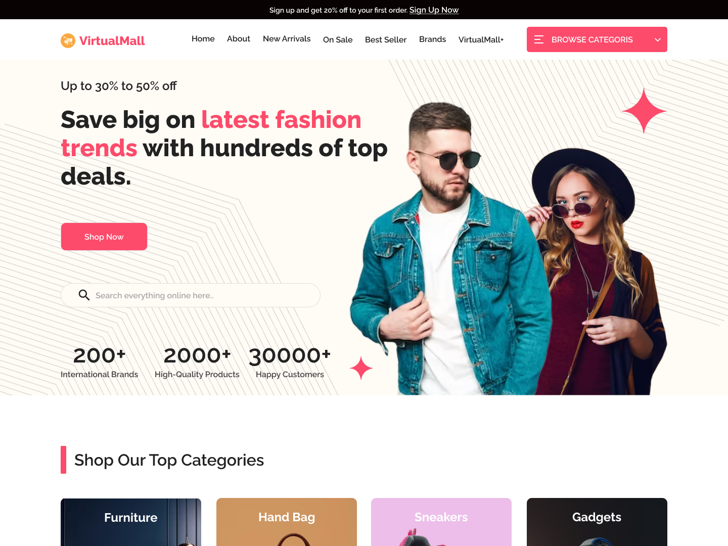 E-Commerce Website UI UX | ecommerce platform UI by Md. Nurunnabi on ...