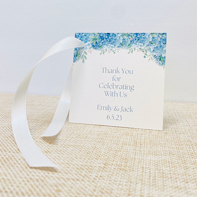 Custom Gift Tags for Welcome Bags design stationery