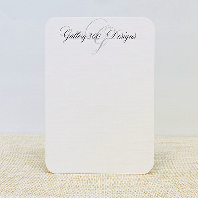 Custom Jotter Cards branding design graphic design stationery