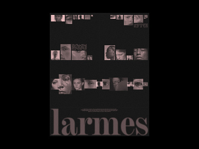 larmes | lacrimae | tears | сльози | deora design graphic design inspiration layout logo minimal minimalism photos pink tears text typography visual art visual design
