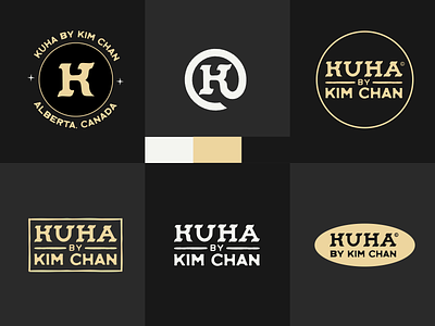 Kuha by Kim Chan design filipino identity lettermark logo modernretro photography retro