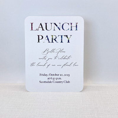 Invitations design stationery